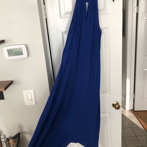 BCBG MaxAzria Royal Blue Keelie Keyhole Dress - Picture 6 of 6